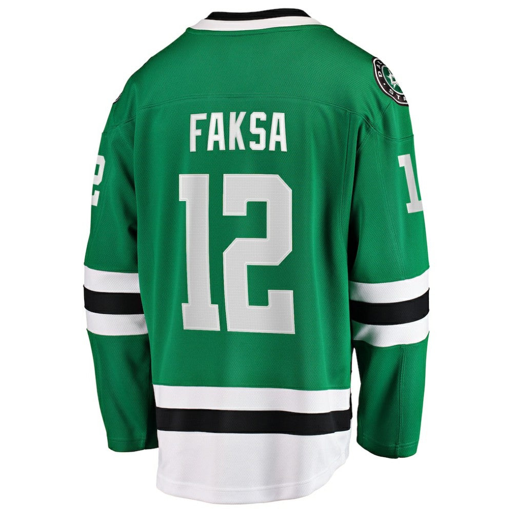 Radek Faksa Dallas Stars Fanatics Home Breakaway Jersey Kelly Green