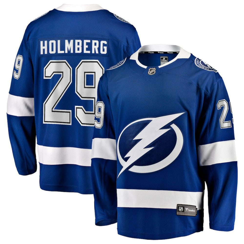 Pontus Holmberg Tampa Bay Lightning Fanatics Home Breakaway Jersey Blue