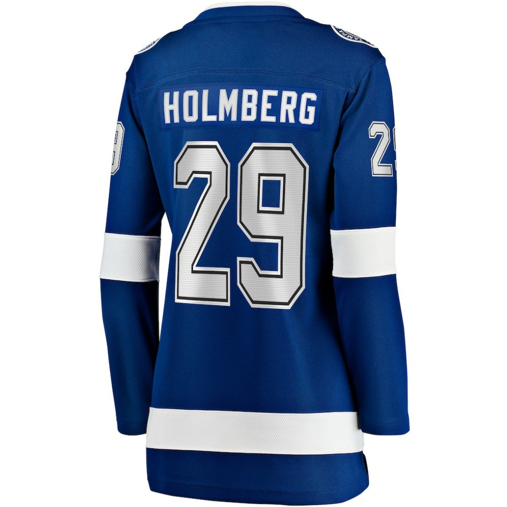 Pontus Holmberg Tampa Bay Lightning Fanatics Women's Home Breakaway Jersey Blue