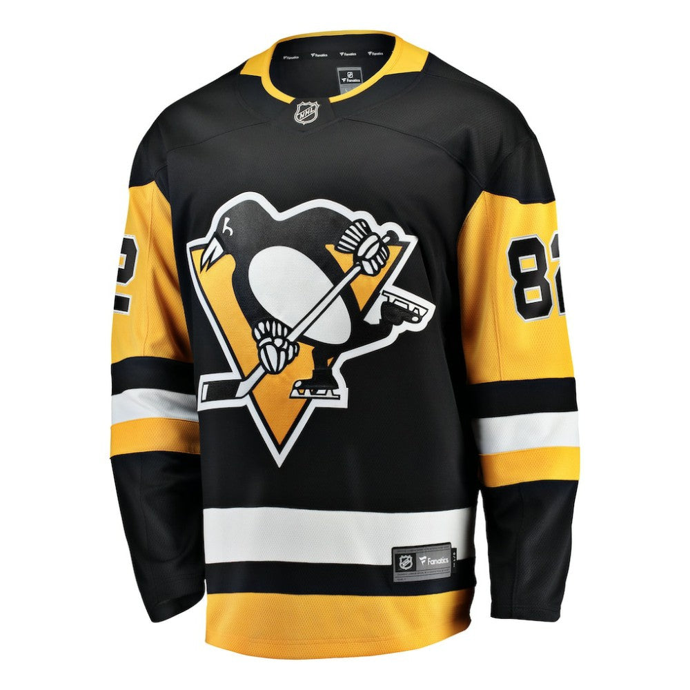 Caleb Jones Pittsburgh Penguins Fanatics Home Breakaway Jersey Black