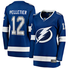 Jakob Pelletier Tampa Bay Lightning Fanatics Women's Home Breakaway Jersey Blue