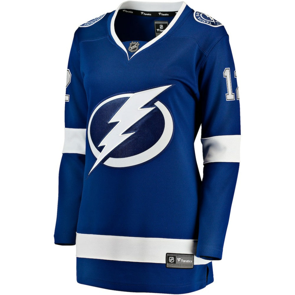 Jakob Pelletier Tampa Bay Lightning Fanatics Women's Home Breakaway Jersey Blue
