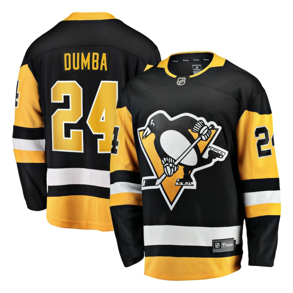 Matt Dumba Pittsburgh Penguins Fanatics Home Breakaway Jersey Black