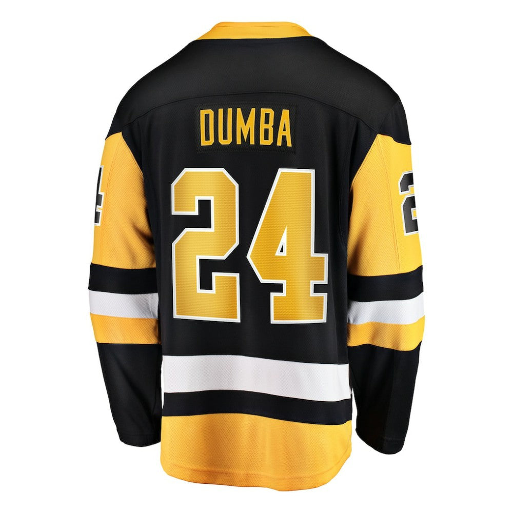 Matt Dumba Pittsburgh Penguins Fanatics Home Breakaway Jersey Black