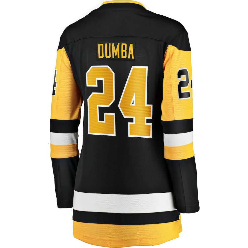 Matt Dumba Pittsburgh Penguins Fanatics Women's Home Breakaway Jersey Black