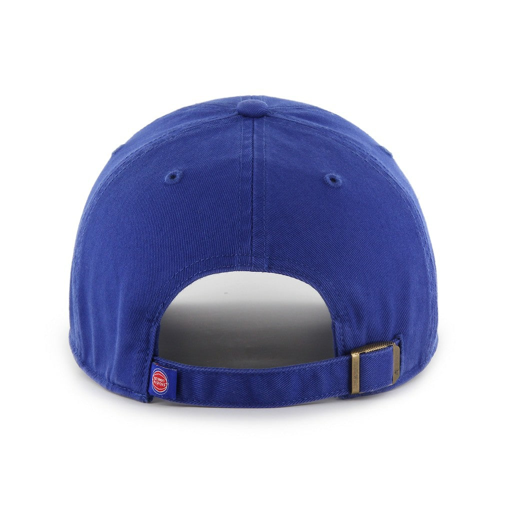 Detroit Pistons '47 Alternate Core Logo Clean Up Adjustable Hat sale - Royal | 47 brand online