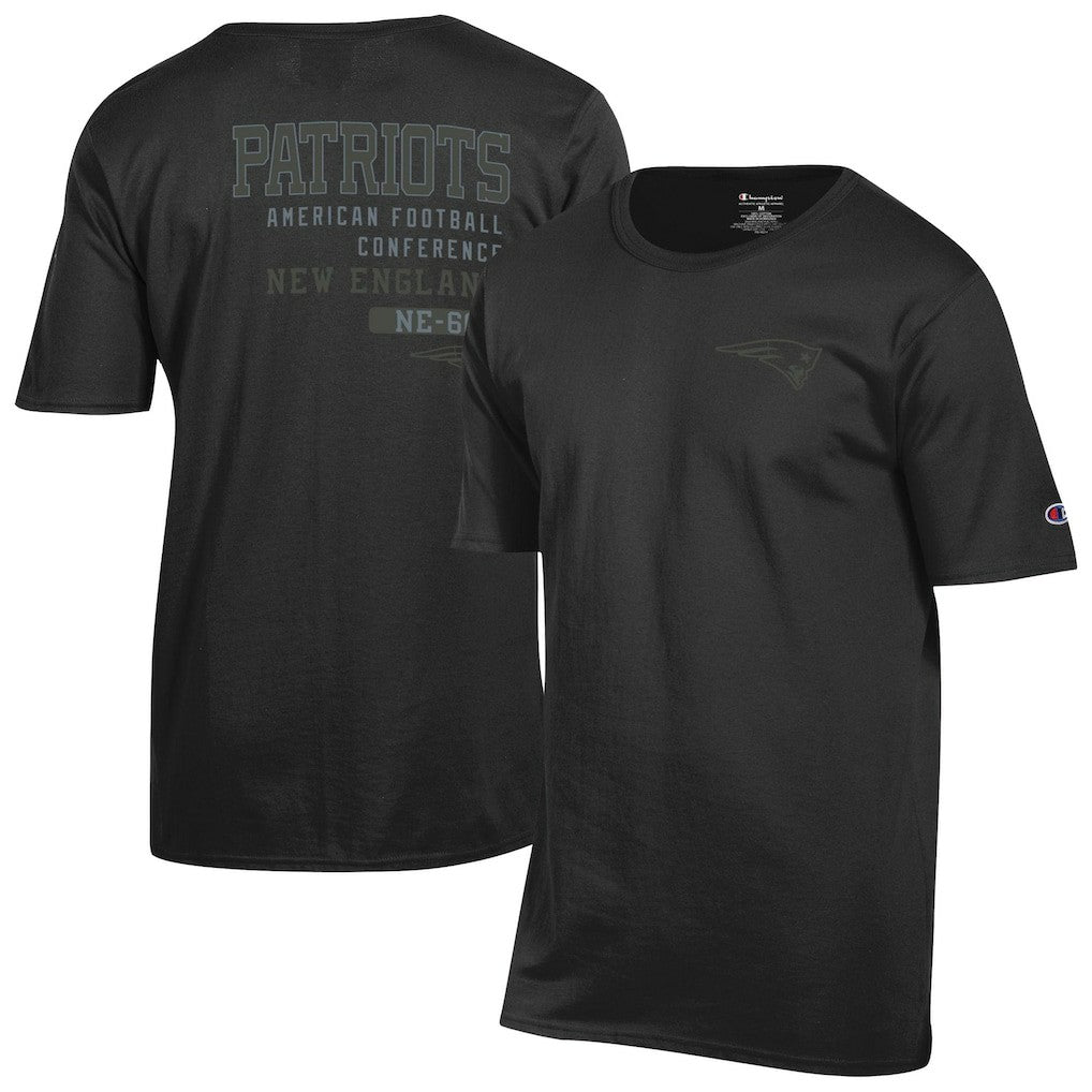 New England Patriots Champion Tonal Logo T-Shirt - Black online