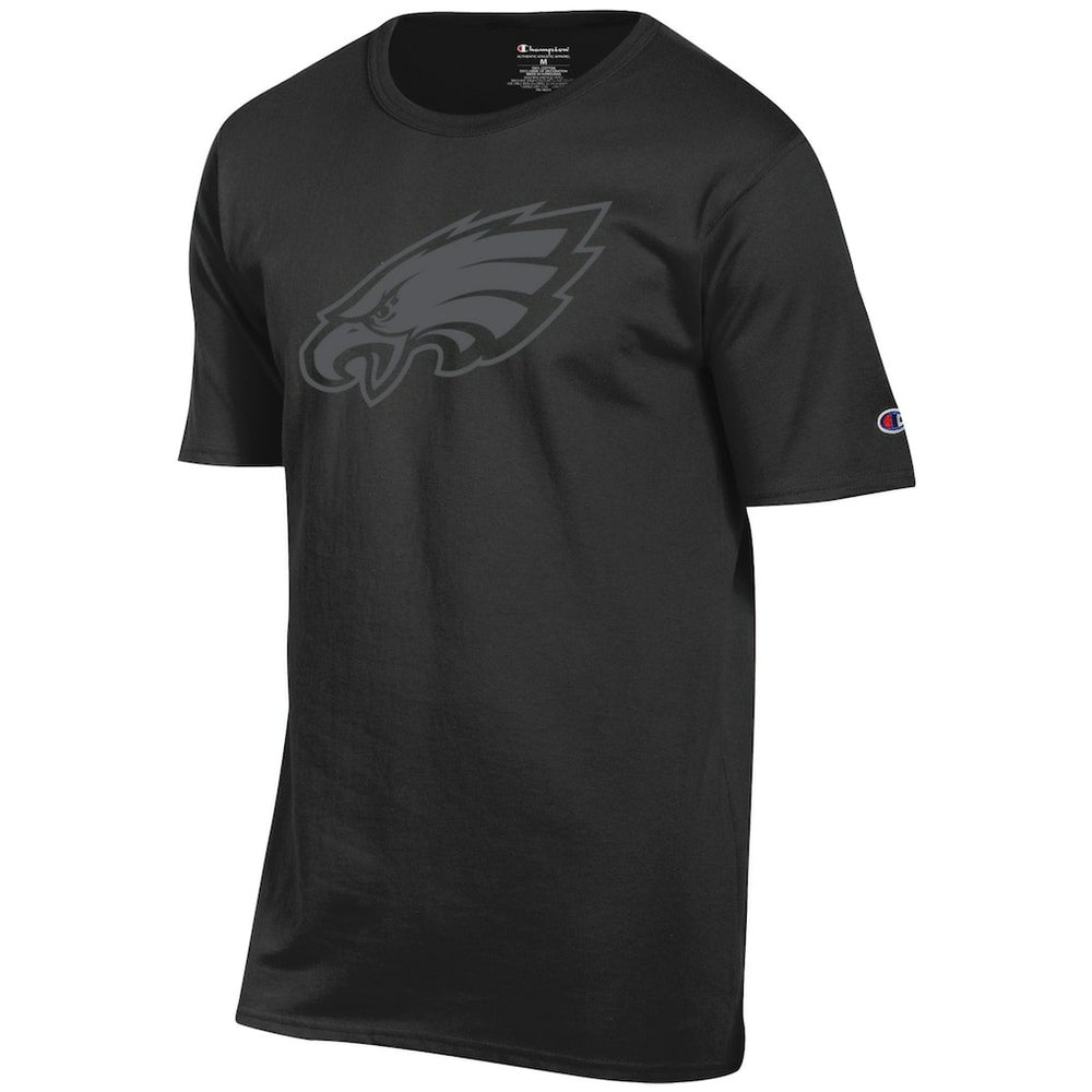 Philadelphia Eagles Champion Tonal Logo T-Shirt - Black for sale