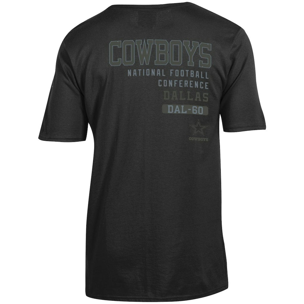 Dallas Cowboys Champion Tonal Logo T-Shirt - Black cheap