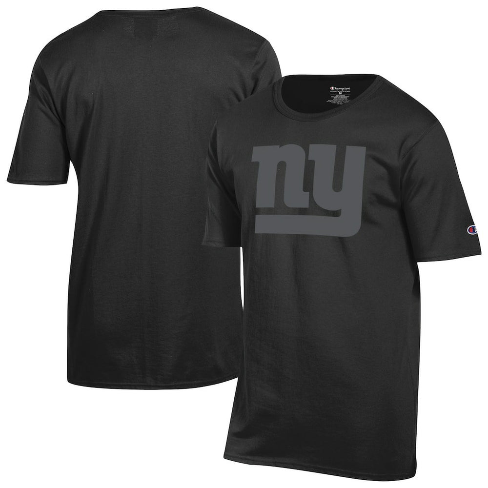 New York Giants Champion Tonal Logo T-Shirt - Black online