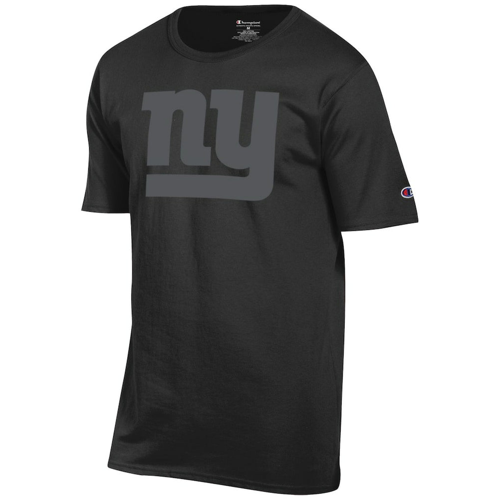 New York Giants Champion Tonal Logo T-Shirt - Black online