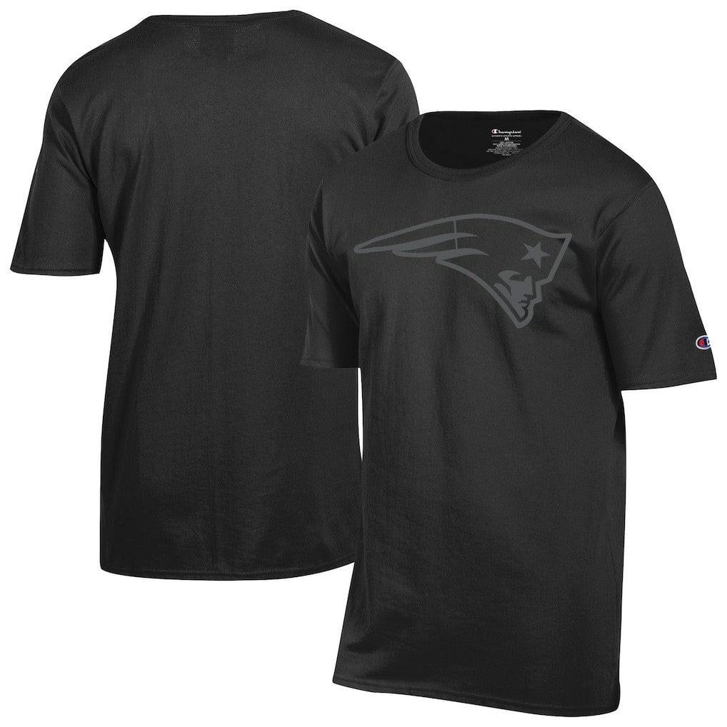 New England Patriots Champion Tonal Logo T-Shirt - Black sale