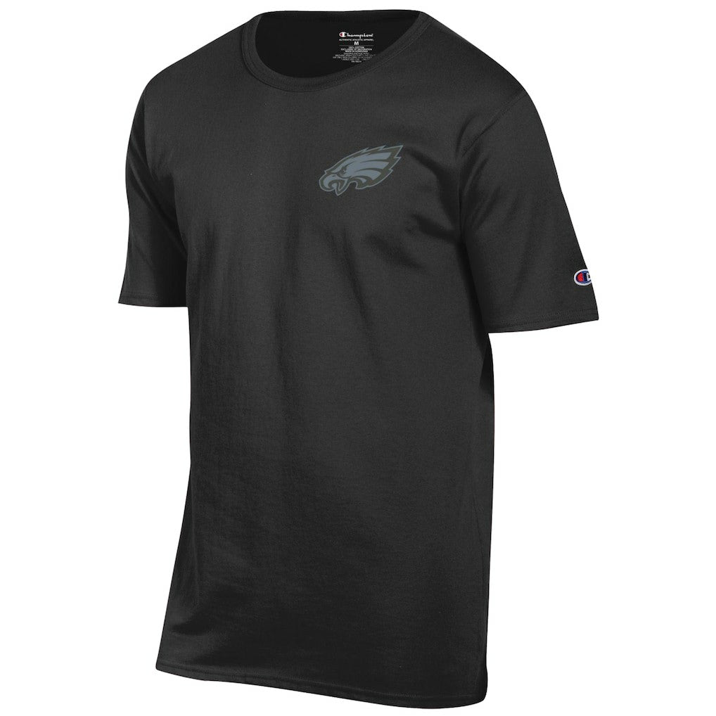 Philadelphia Eagles Champion Tonal Logo T-Shirt - Black cheap
