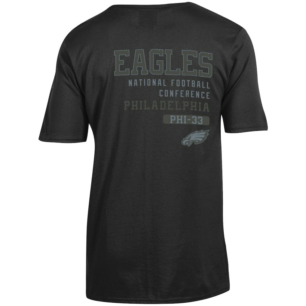 Philadelphia Eagles Champion Tonal Logo T-Shirt - Black cheap