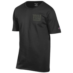 New York Giants Champion Tonal Logo T-Shirt - Black for sale
