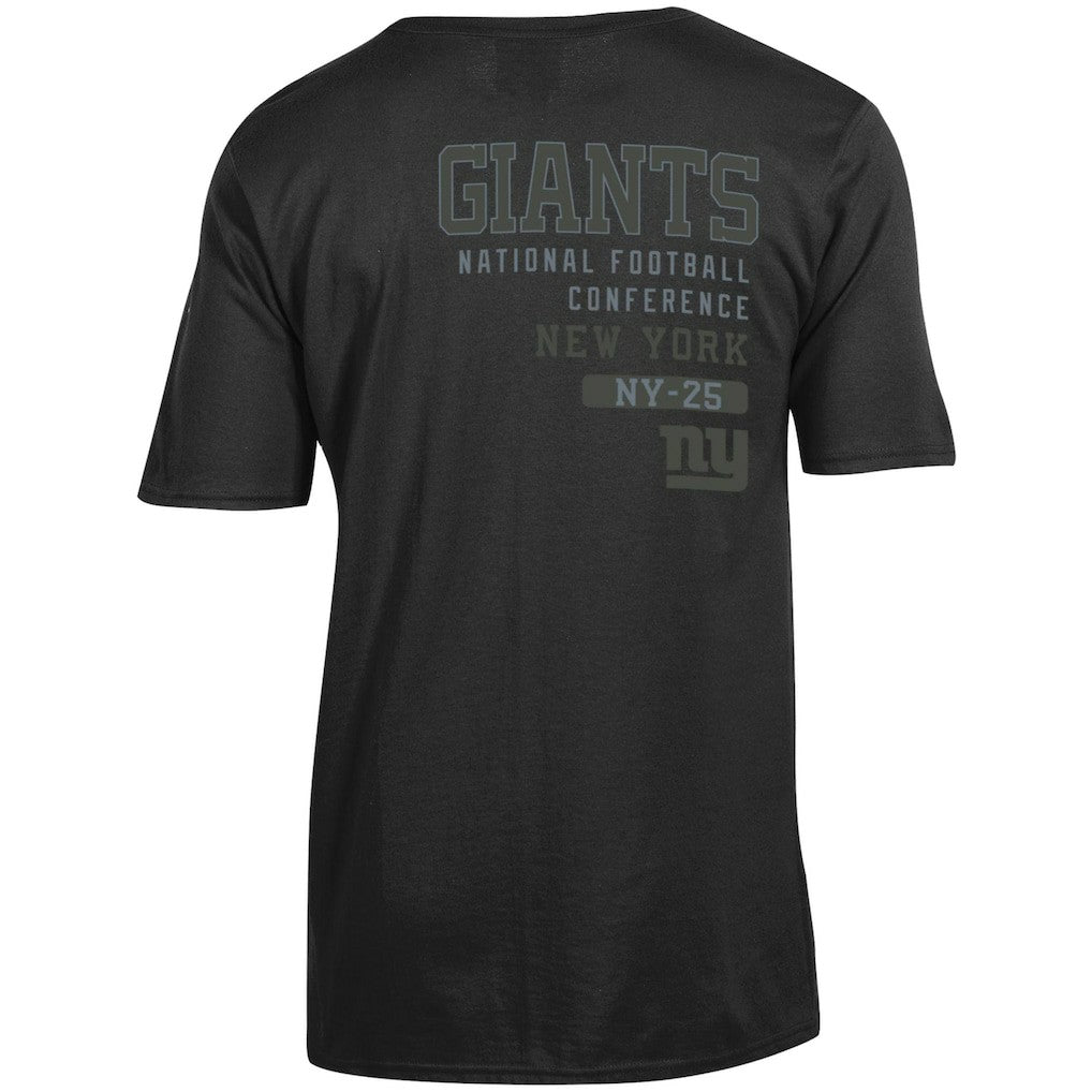 New York Giants Champion Tonal Logo T-Shirt - Black for sale