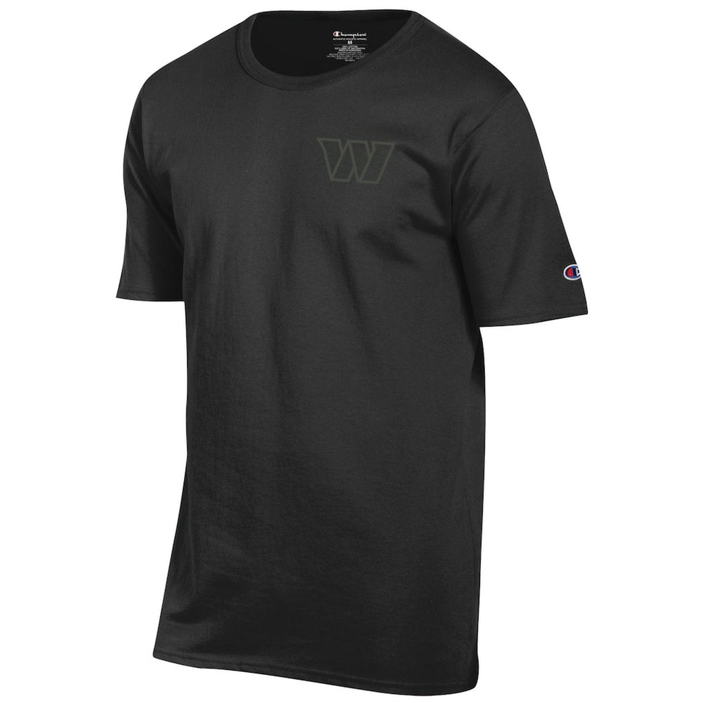 Washington Commanders Champion Tonal Logo T-Shirt - Black sale