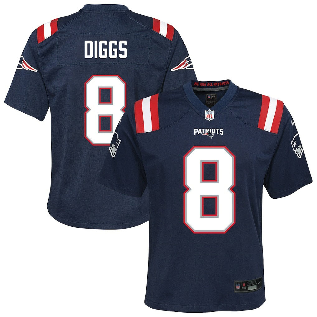 Stefon Diggs New England Patriots Youth Team Game Jersey - Navy | Nike online