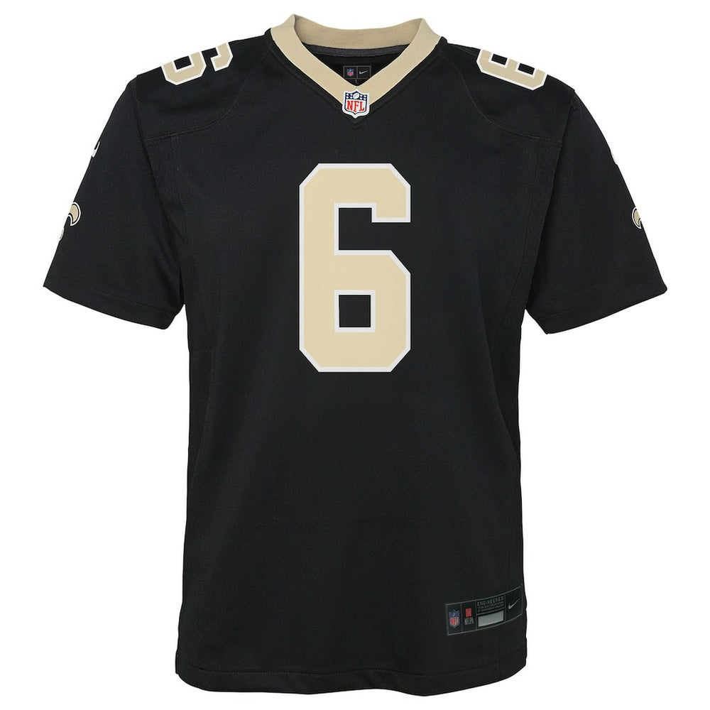 Tyler Shough New Orleans Saints Youth Team Game Jersey - Black | Nike cheap