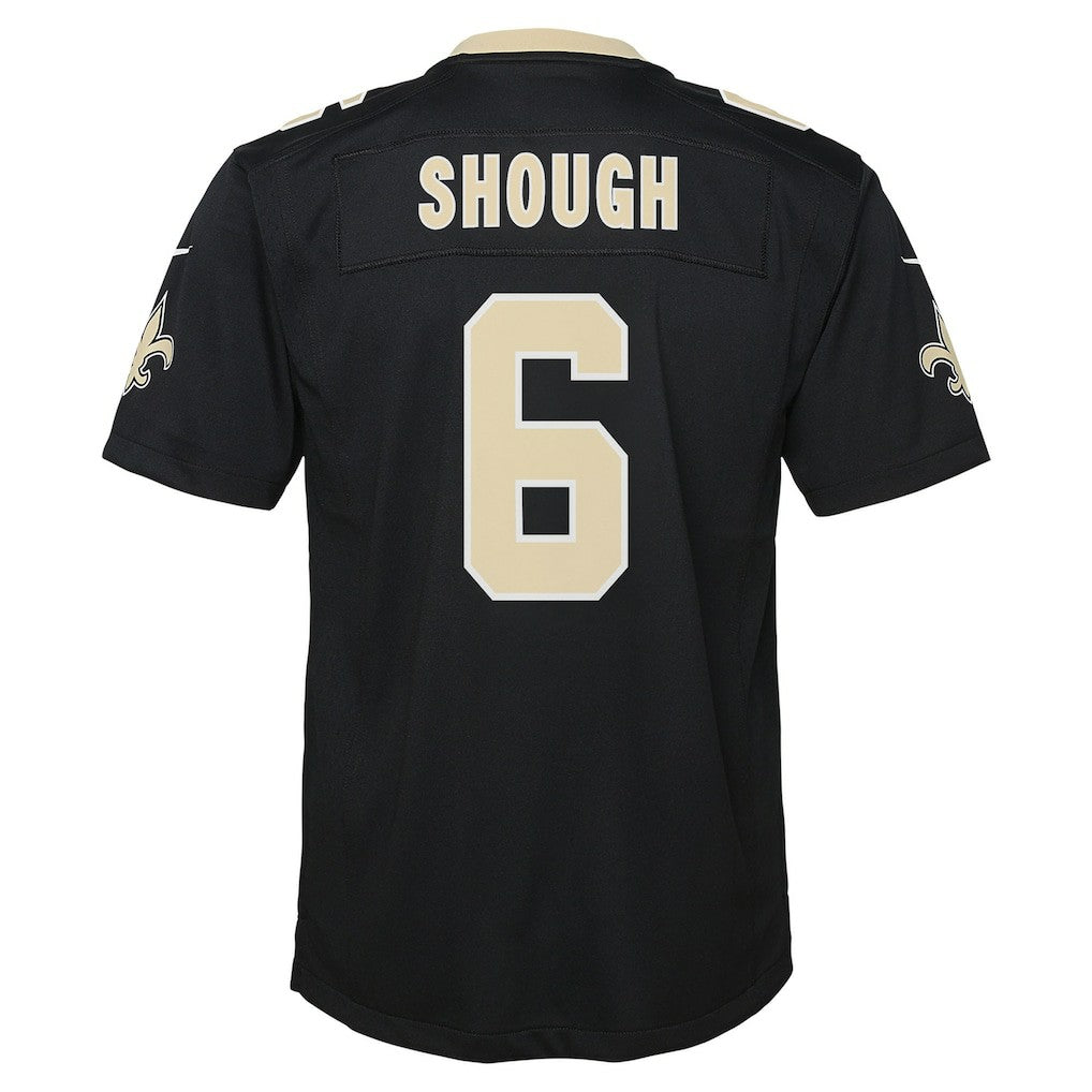 Tyler Shough New Orleans Saints Youth Team Game Jersey - Black | Nike cheap