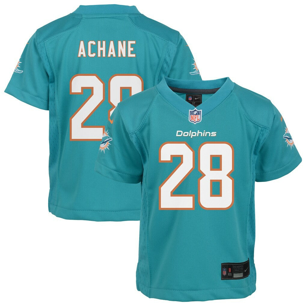 De’Von Achane Miami Dolphins Preschool Team Game Jersey - Aqua | Nike for sale