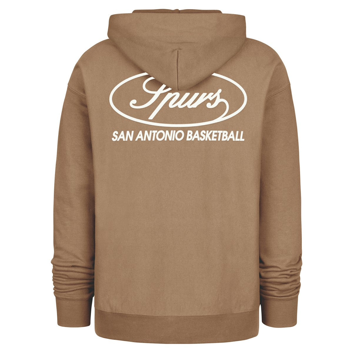 San Antonio Spurs '47 Triple Double Foundation Premium Hoodie Sweatshirt - Khaki | 47 brand cheap
