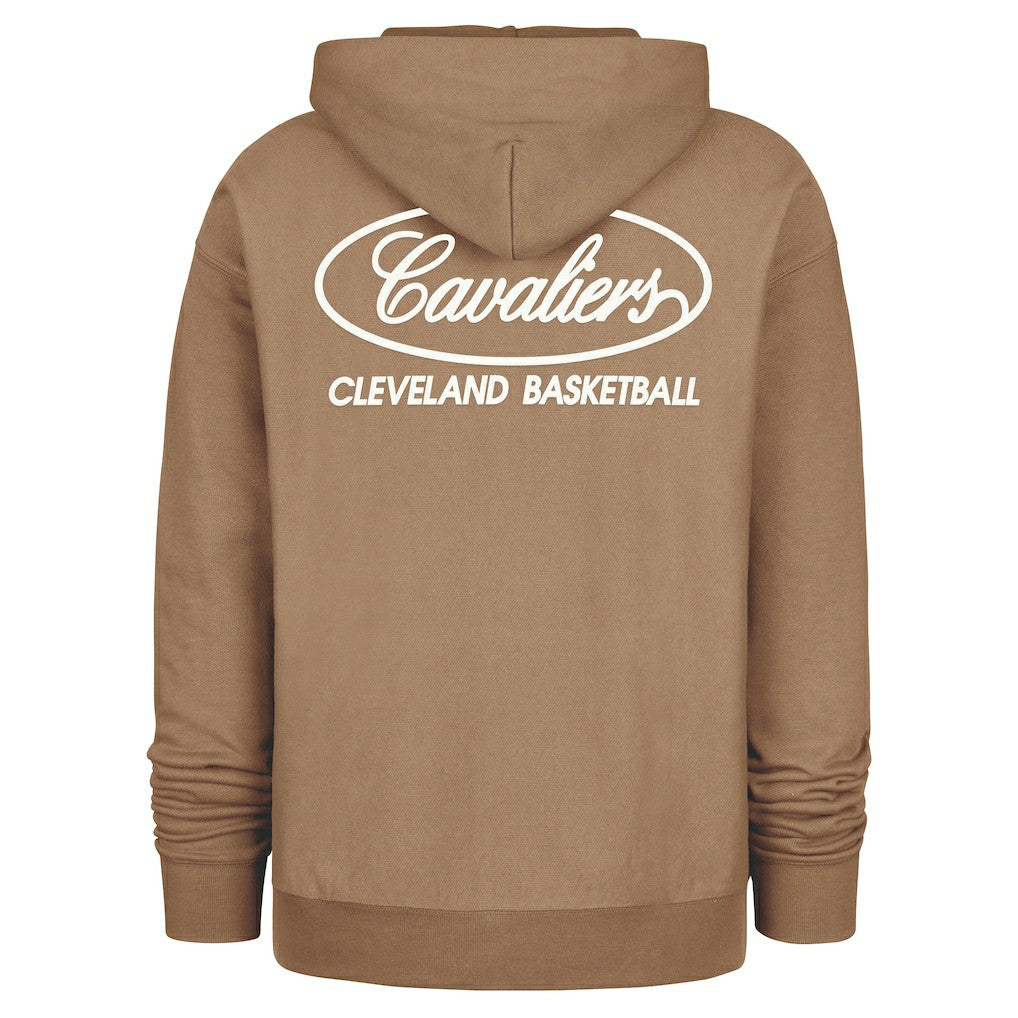 Cleveland Cavaliers '47 Triple Double Foundation Premium Hoodie Sweatshirt sale - Khaki | 47 brand cheap