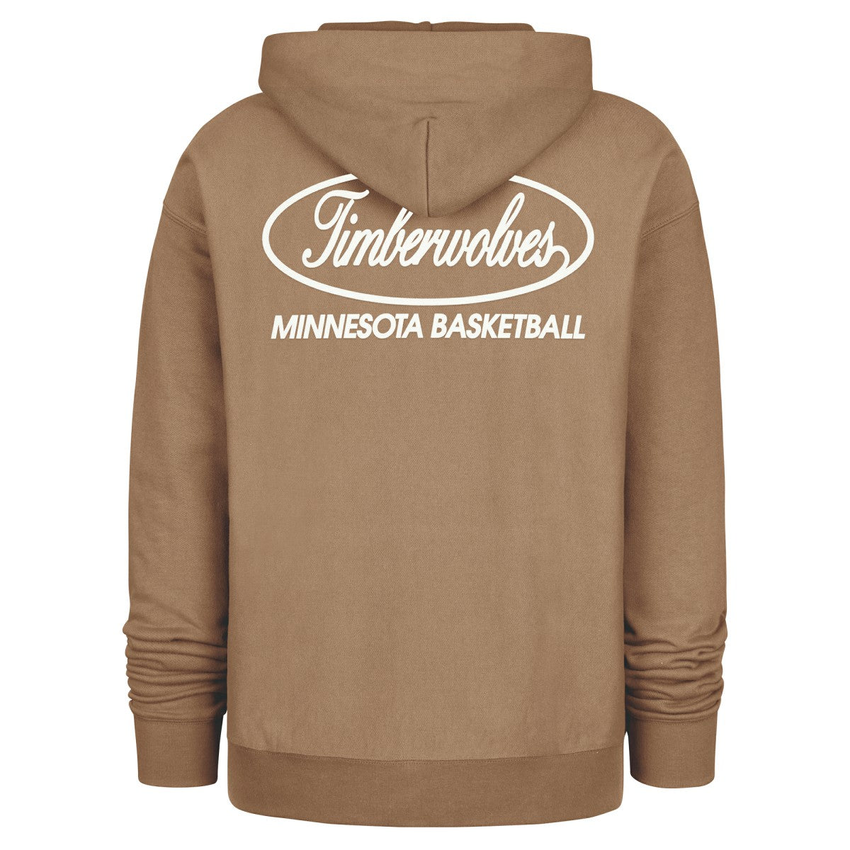Minnesota Timberwolves '47 Triple Double Foundation Premium Hoodie Sweatshirt - Khaki | 47 brand outlet