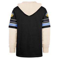 Memphis Grizzlies '47 Split Zone Cornerback Duo Hoodie - Black | 47 brand discount
