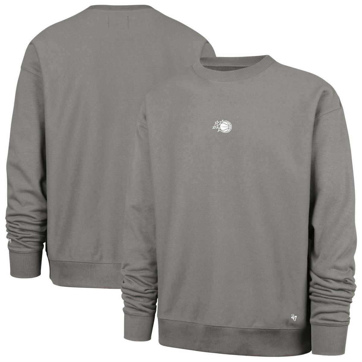 Orlando Magic '47 Offside Foundation Crew Neck Sweatshirt - Gray | 47 brand shop