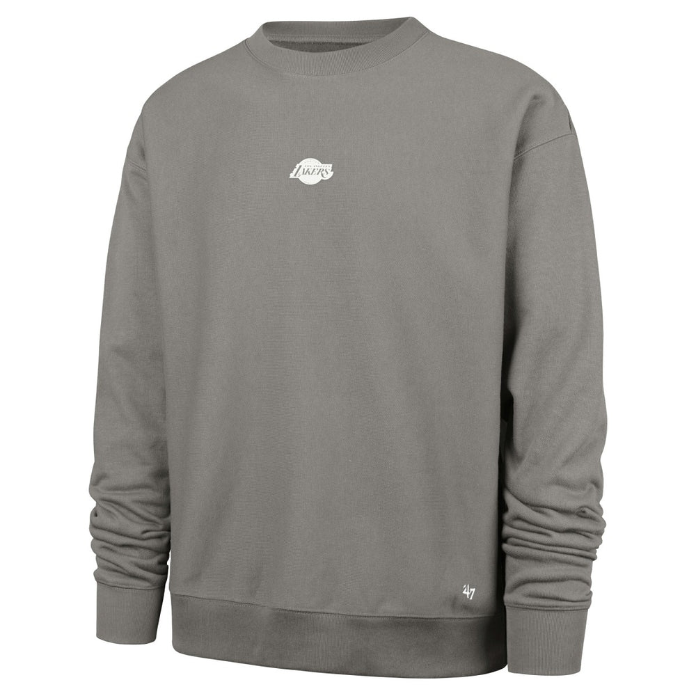 Los Angeles Lakers '47 Offside Foundation Crew Neck Sweatshirt - Gray | 47 brand outlet
