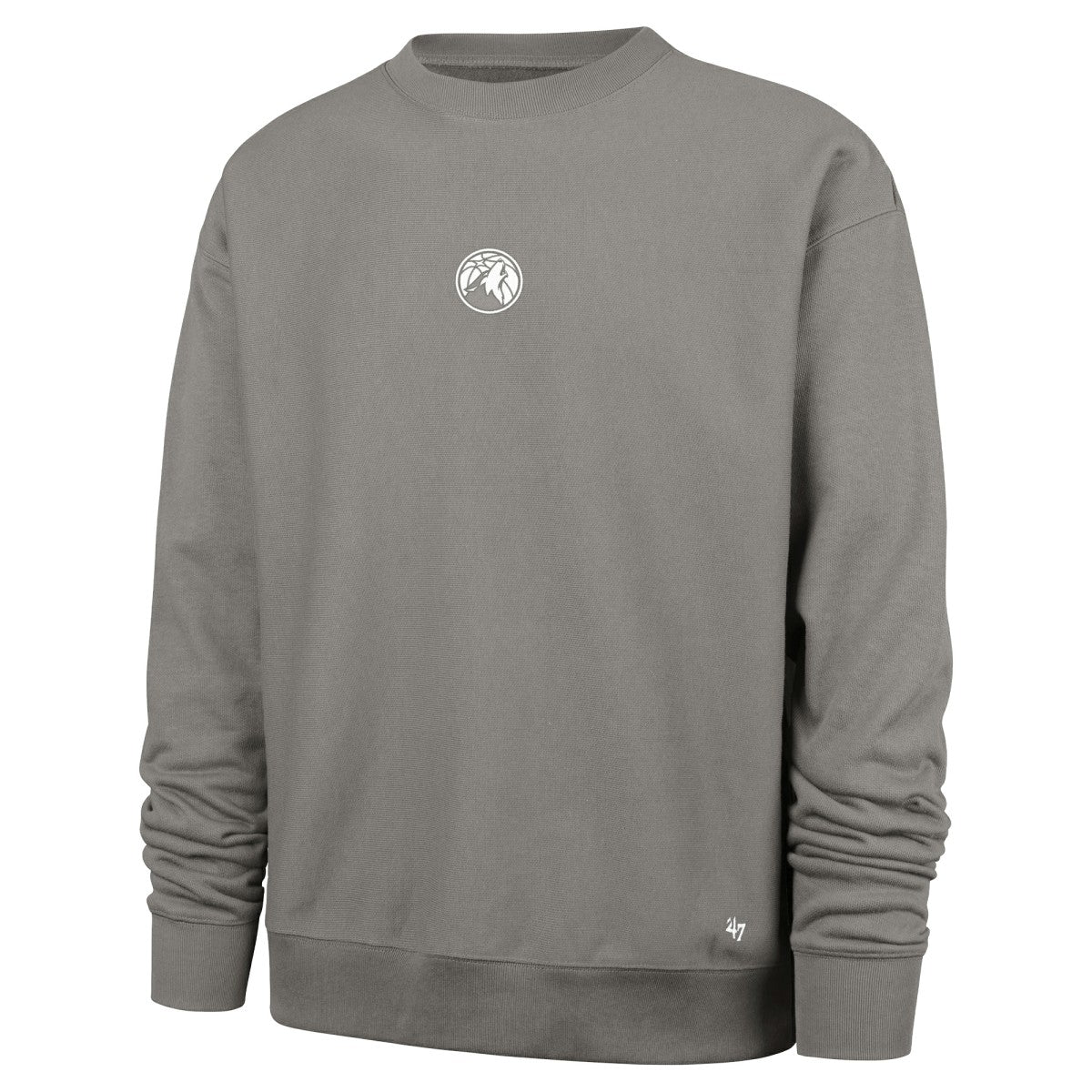 Minnesota Timberwolves '47 Offside Foundation Crew Neck Sweatshirt - Gray | 47 brand sale