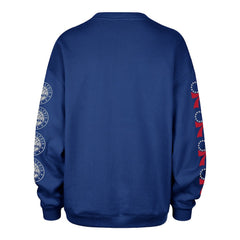 Philadelphia 76ers '47 Women's Go Big Oversized Sweatshirt - Royal | 47 brand discount