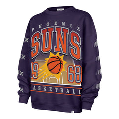 Phoenix Suns '47 Women's Go Big Oversized Sweatshirt - Purple | 47 brand online