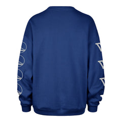 Golden State Warriors '47 Women's Go Big Oversized Sweatshirt sale - Royal | 47 brand for sale