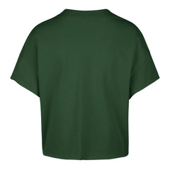 Milwaukee Bucks '47 Women's Elation Oversized Notch Neck T-Shirt - Hunter Green | 47 brand on sale