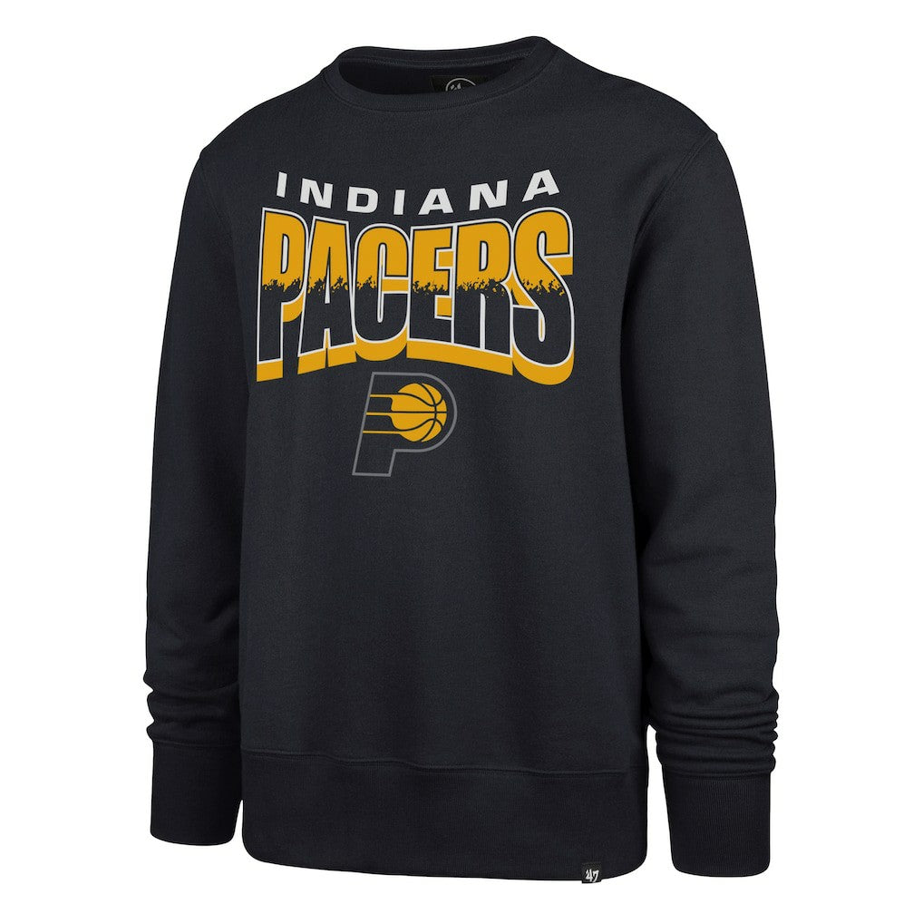 Indiana Pacers '47 Unisex Brush By Headline Crewneck Sweatshirt - Navy | 47 brand cheap