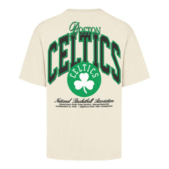 Boston Celtics '47 Unisex Crossover Collection Foundation Pocket T-Shirt - Cream | 47 brand on sale