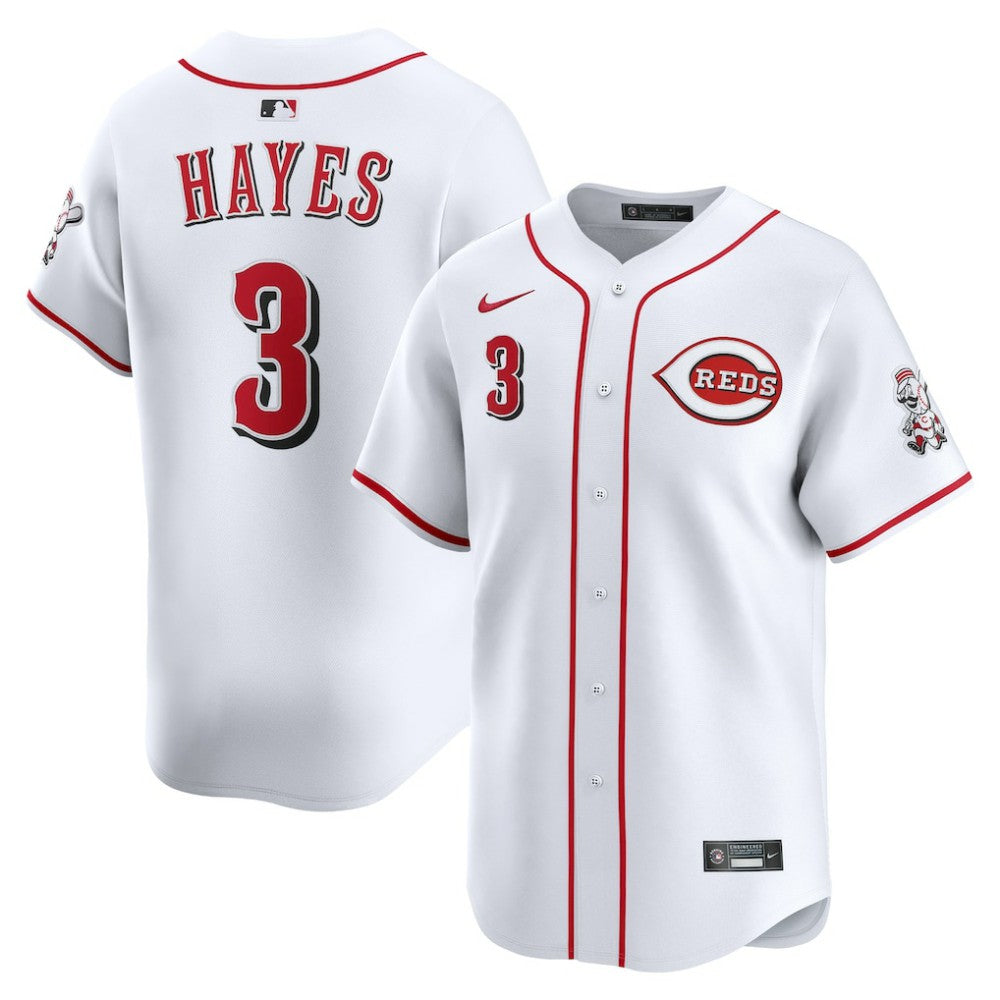 Ke'Bryan Hayes Cincinnati Reds Home Limited Player Jersey - White | Nike