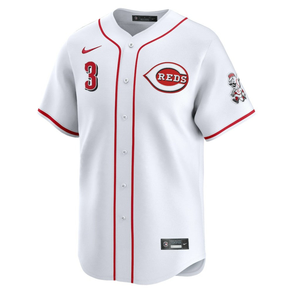 Ke'Bryan Hayes Cincinnati Reds Home Limited Player Jersey - White | Nike