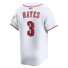 Ke'Bryan Hayes Cincinnati Reds Home Limited Player Jersey - White | Nike