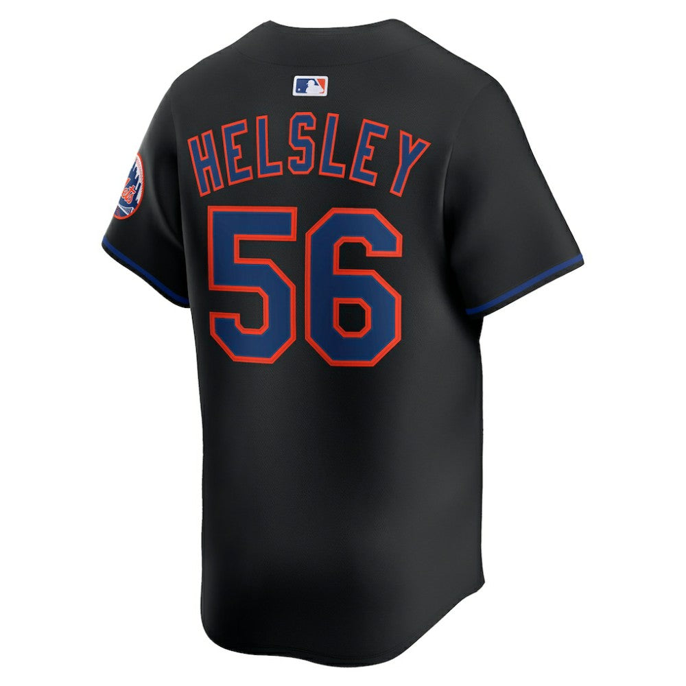Ryan Helsley New York Mets Alternate Limited Player Jersey - Black | Nike