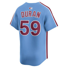 Jhoan Duran Philadelphia Phillies Alternate Limited Player Jersey - Light Blue | Nike