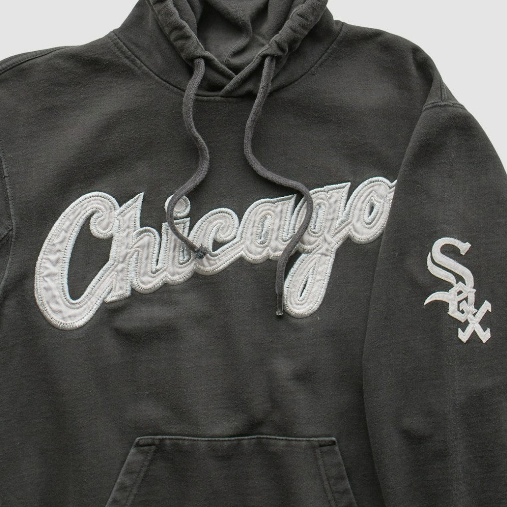 Chicago White Sox Stitches 2000s Pullover Sweatshirt - Black Vintage