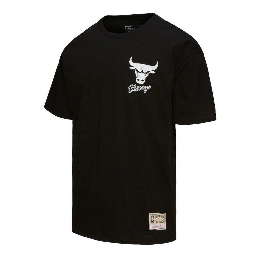 Chicago Bulls Hardwood Classics Overlap T-Shirt sale - Black | Mitchell & Ness outlet