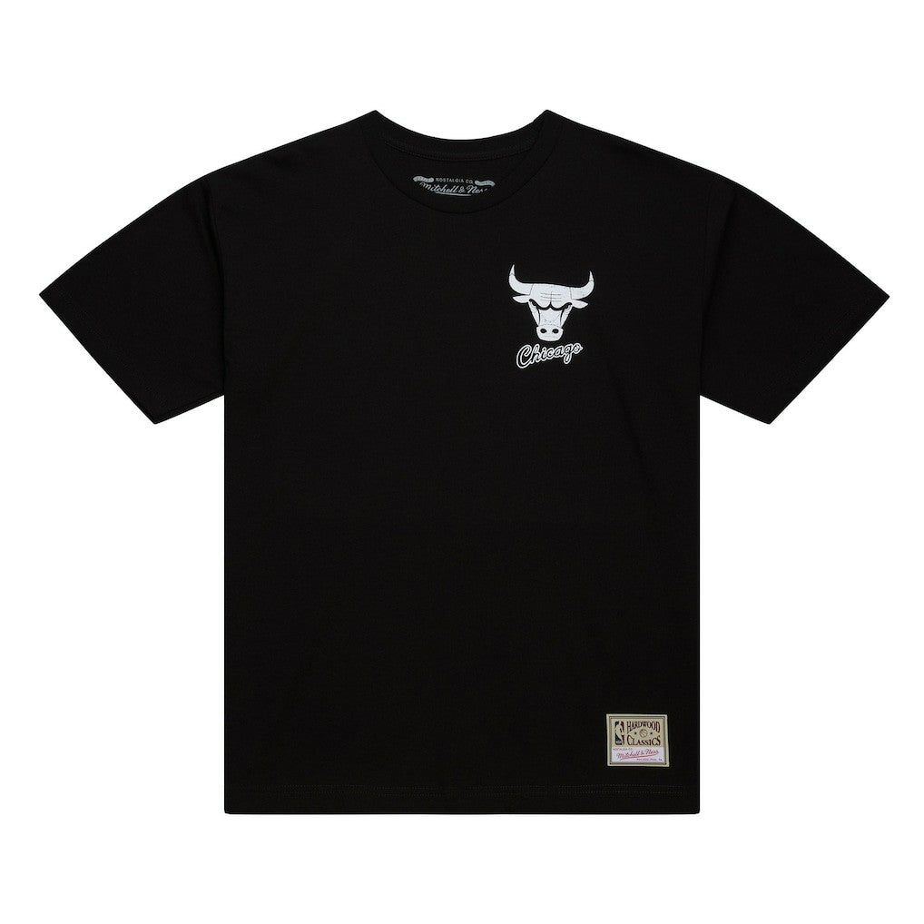 Chicago Bulls Hardwood Classics Overlap T-Shirt sale - Black | Mitchell & Ness outlet