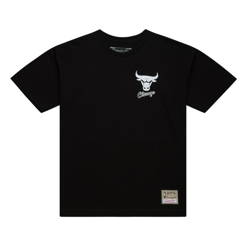 Chicago Bulls Hardwood Classics Overlap T-Shirt sale - Black | Mitchell & Ness outlet
