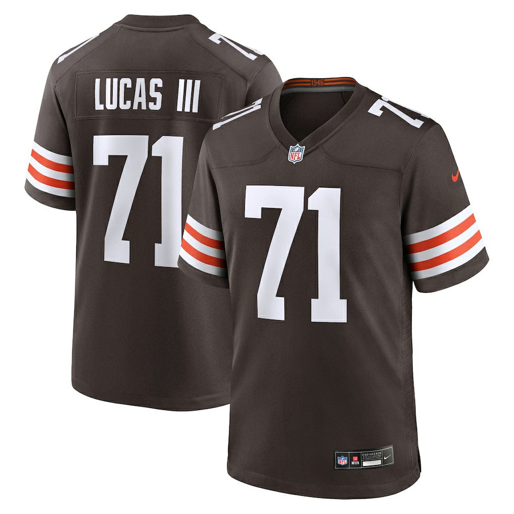 Cornelius Lucas Cleveland Browns Team Game Jersey - Brown | Nike discount