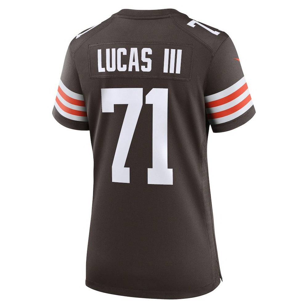 Cornelius Lucas Cleveland Browns Women's Team Game Jersey - Brown | Nike sale