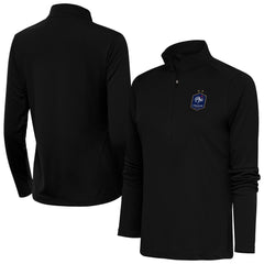 France National Team Antigua Women's Statement Half-Zip Pullover - Black sale